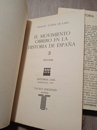 El movimiento obrero