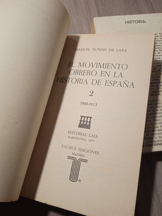 El movimiento obrero