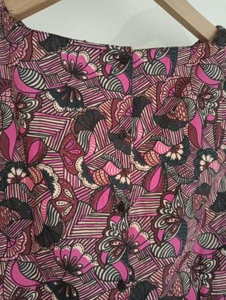 Blusa estampada de Zara