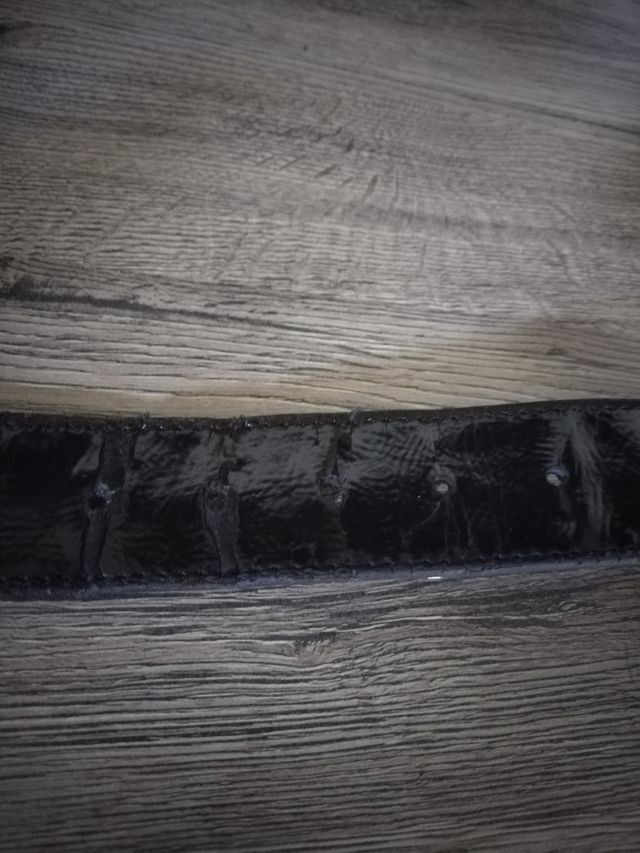 Cintura donna Carpisa nera lucida