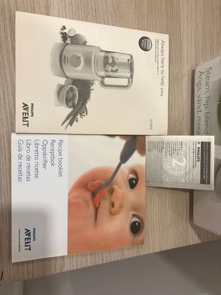 Vaporera/batidora 2 en 1  Philips