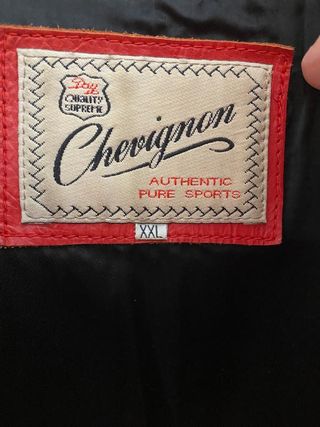 Chaleco piel Chevignon