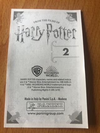 pack Cromos Harry Potter Panini