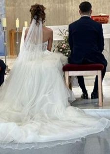 Vestido de novia.