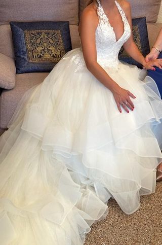 Vestido de novia.