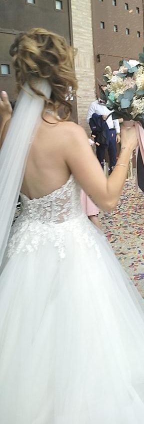 Vestido de novia.