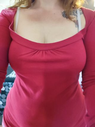 Camiseta escote en U