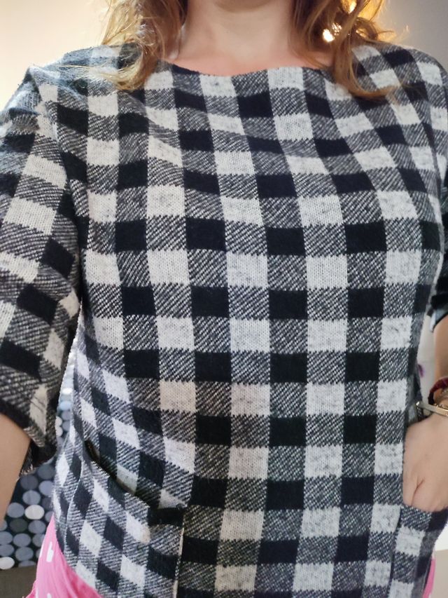 Jersey fino de cuadros