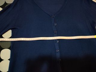 Cárdigan con cuello de pico