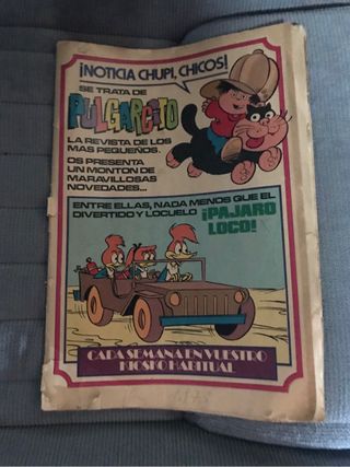 tebeo Pulgarcito año 1972
