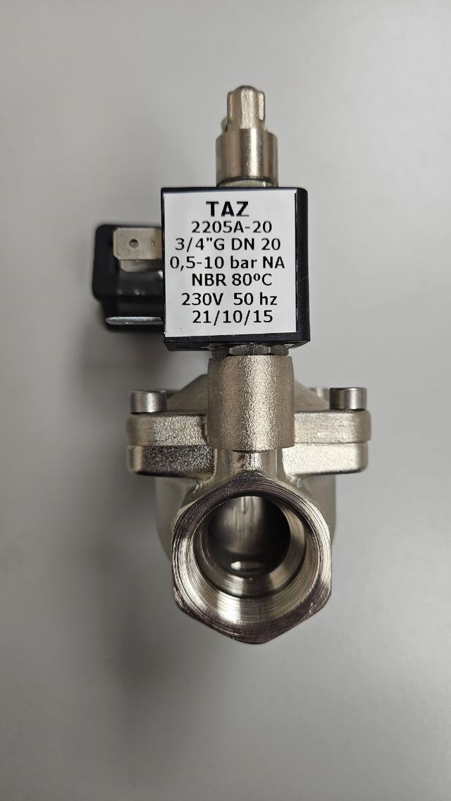 Electrovalvula Electrotaz 3/4" DN20 0.5-10bar 220V