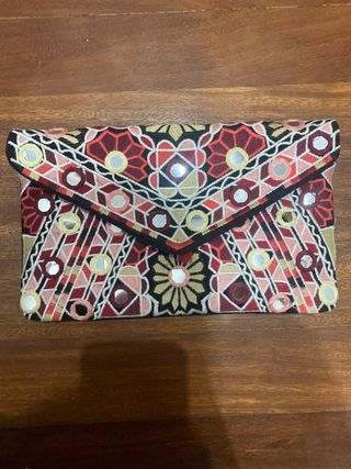 Bolso etnico de espejos.