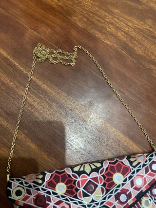 Bolso etnico de espejos.