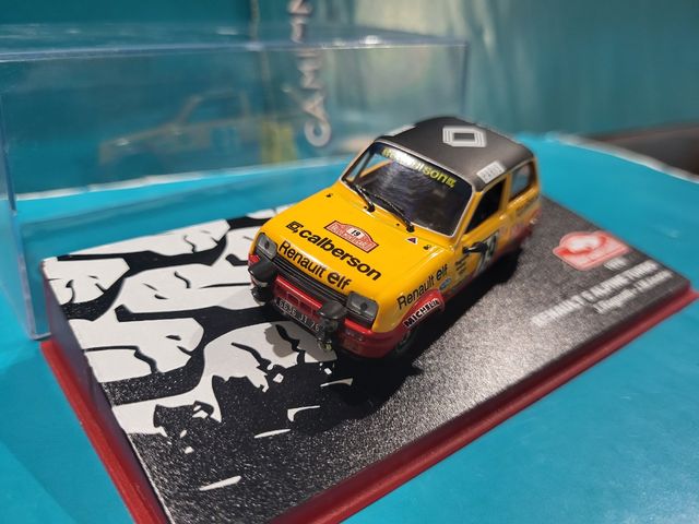 Renault 5 alpine 1/43 altaya j ragnotti