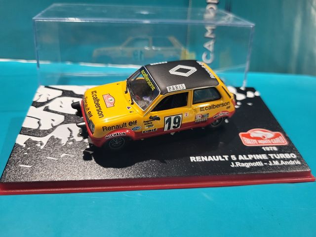 Renault 5 alpine 1/43 altaya j ragnotti