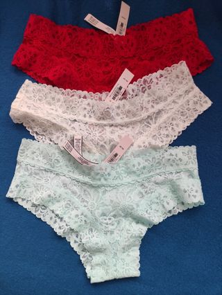 Lote braguitas-cheeky VICTORIA'S SECRET talla XS