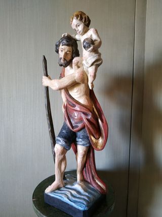 SAN CRISTOBAL DE MADERA POLICROMADO