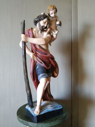 SAN CRISTOBAL DE MADERA POLICROMADO