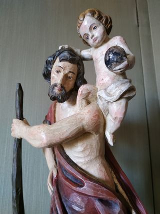 SAN CRISTOBAL DE MADERA POLICROMADO