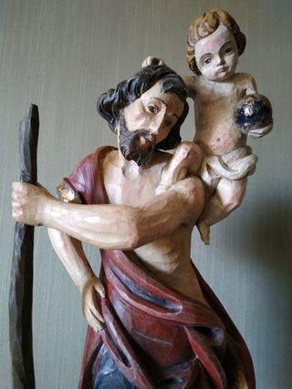 SAN CRISTOBAL DE MADERA POLICROMADO