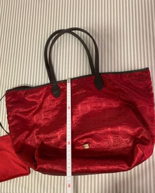 bolso bicolor Purificacion Garcia.