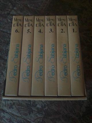 VHS Indiana Jones. Regalo 6 cintas Pedro Subijana.