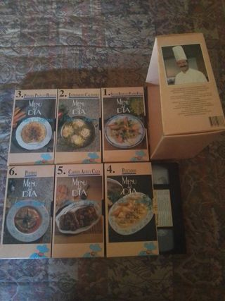 VHS Indiana Jones. Regalo 6 cintas Pedro Subijana.