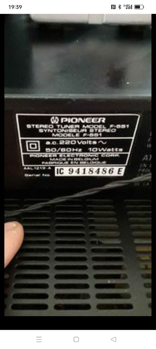 Dolby Sorround Digital/Analogic Yamaha-Pioneer