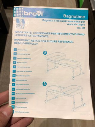 bañera cambiador bebe