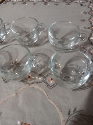 Tazzine di  vetro caffè freddo