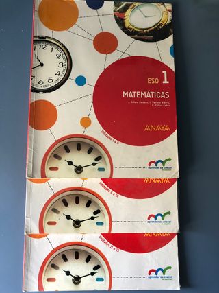 MATEMATICAS 1º ESO ANAYA