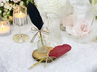 Set escritura boligrafo pluma libro firmas