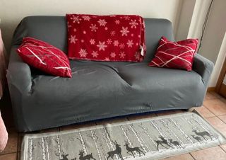 Divano letto in stoffa