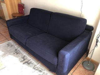 Divano letto in stoffa