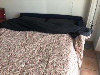 Divano letto in stoffa