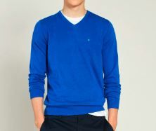 Jersey fino hombre lana merino