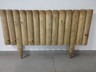 Valla de madera Vampiro, 40 x 7 x 105 cm