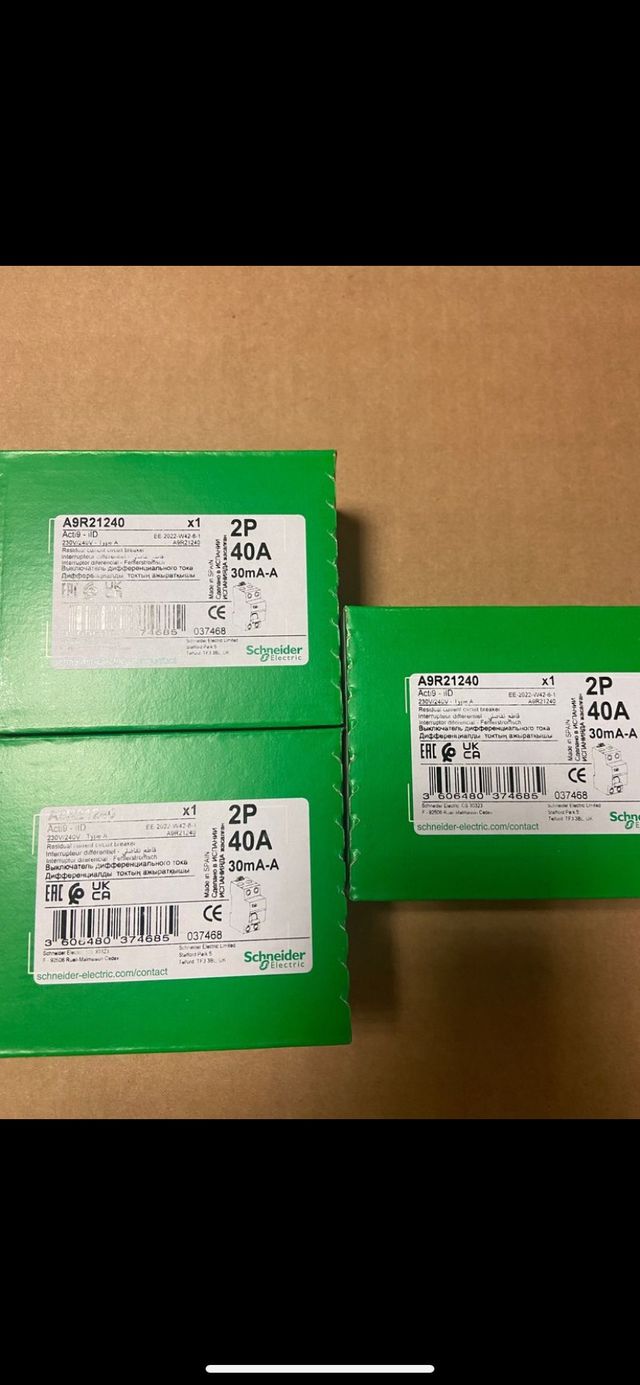 iferencial clase A iID 2P 40A 30mA terciario