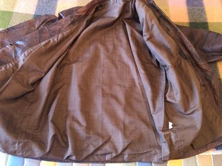 Chaquetón de cuero de señora