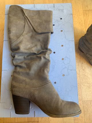 botas altas de tacón