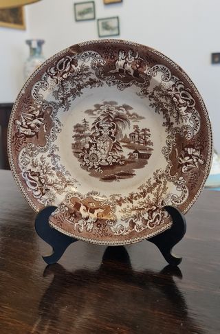 Plato H.N&A Myceni 1853-68 Staffordshire