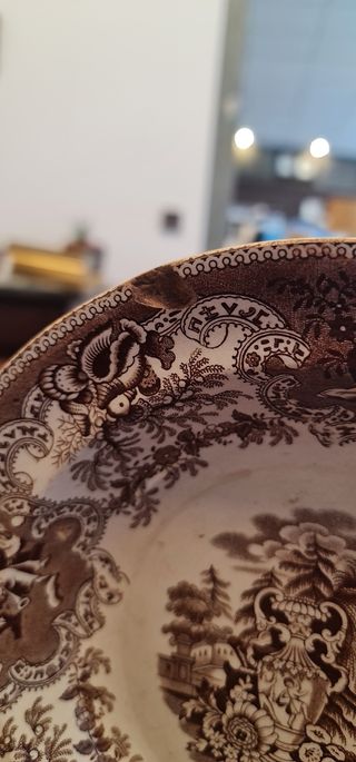 Plato H.N&A Myceni 1853-68 Staffordshire