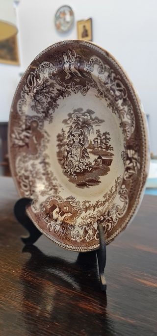 Plato H.N&A Myceni 1853-68 Staffordshire