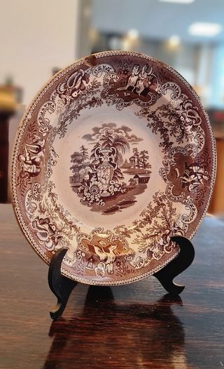 Plato H.N&A Myceni 1853-68 Staffordshire