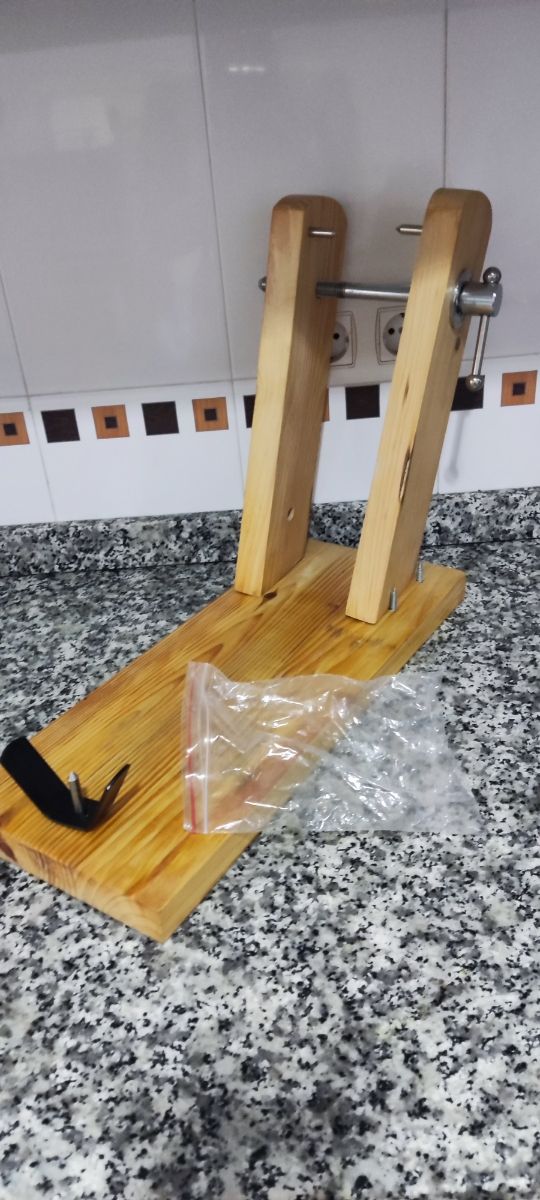 Jamonero inclinado