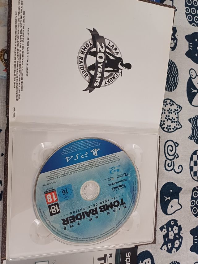 Rise of tomb raider ps4 /20aniversary