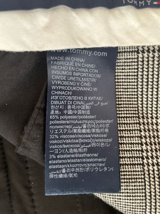 Pantaloni Tommy Hilfiger, taglia 8