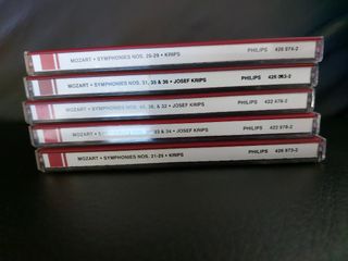 Mozart Sinfonías Krips