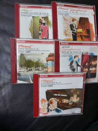 Mozart Sinfonías Krips