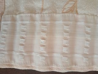 Cortinas opacas color veis salmón vintag